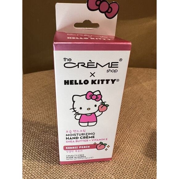 HELLO KITTY Hand Cream by The Creme Shop x--Kawaii Peach - Picture 1 of 6